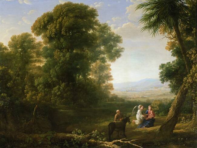 The Rest on the Flight into Egypt Claude Gellée
