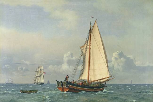 The Sea Christoffer Wilhelm Eckersberg