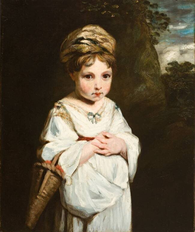 The Strawberry Girl Joshua Reynolds