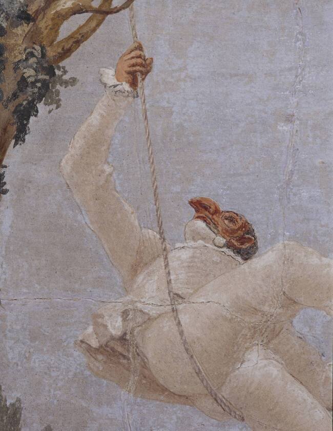 The Swing of Pulcinella Giandomenico Tiepolo
