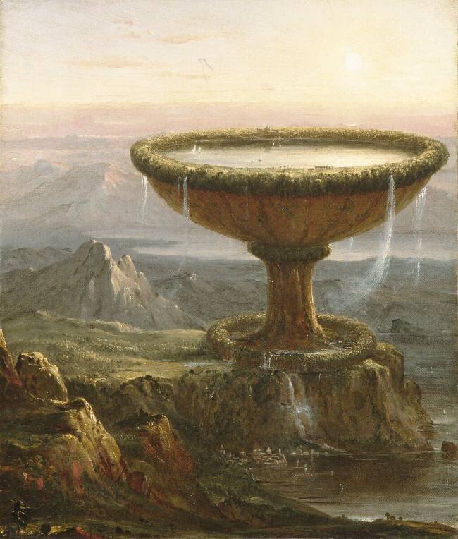 The Titan's Goblet Thomas Cole