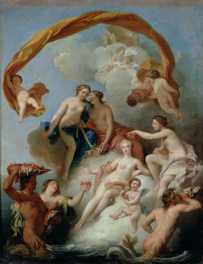 The Toilet of Venus François Lemoyne