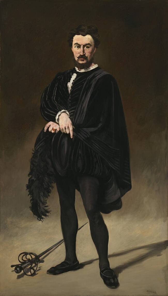 The Tragedian Actor Edouard Manet
