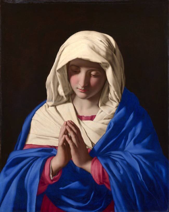The Virgin in Prayer Giovanni Battista Salvi