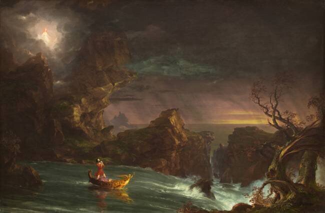 The Voyage of Life: Manhood Thomas Cole