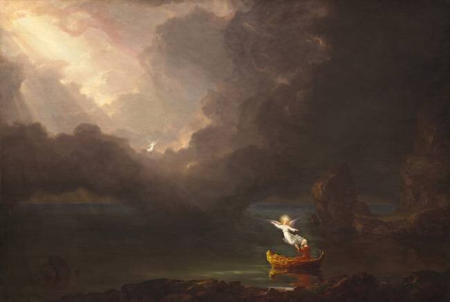 The Voyage of Life: Old Age Thomas Cole