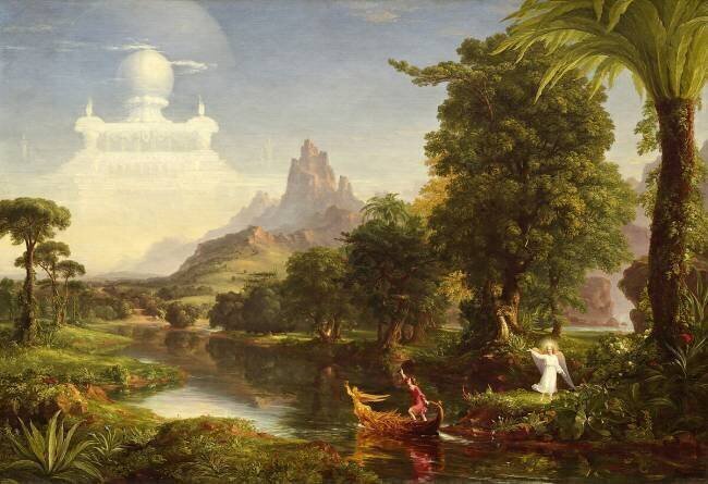 The Voyage of Life: Youth Thomas Cole