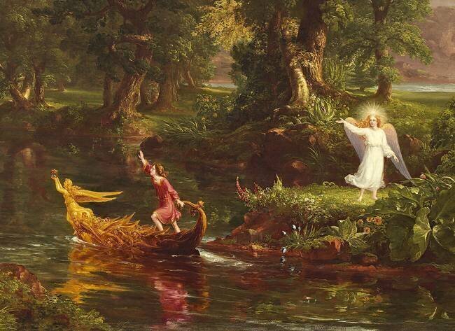 The Voyage of Life: Youth Thomas Cole
