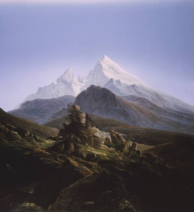 The Watzmann Caspar David Friedrich