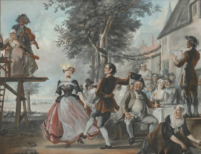 The Wedding of Kloris and Roosje Cornelis Troost