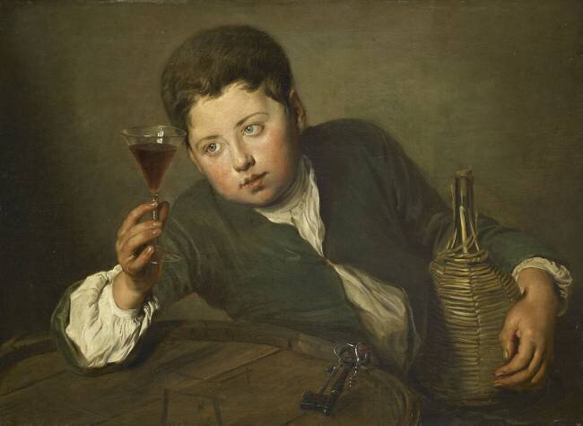 The Young Taster Philippe Mercier