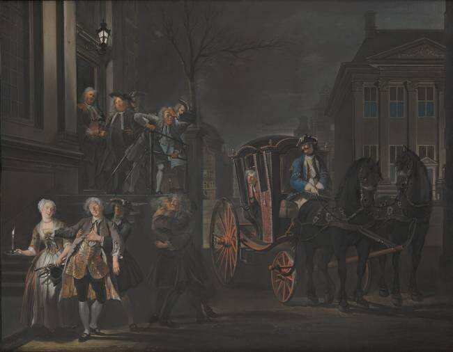 Those who could, walked; those who could not, fell Cornelis Troost