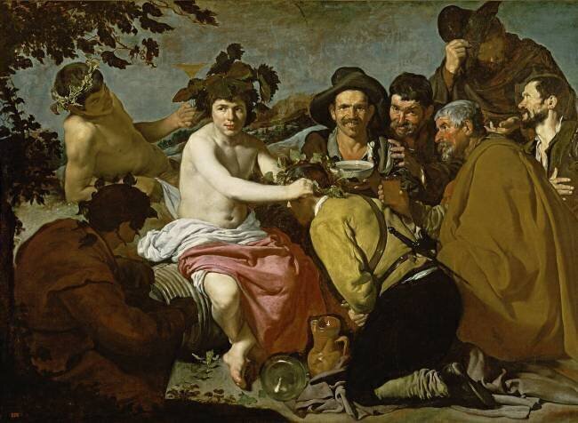 Triumph of Bacchus Diego Vélasquez