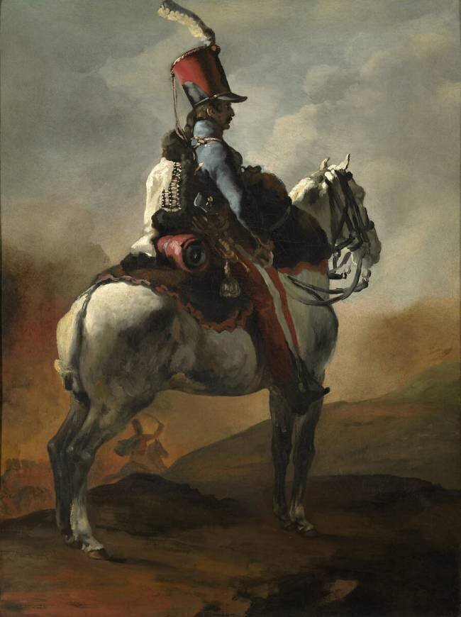 Trumpeter of the Hussars Théodore Géricault