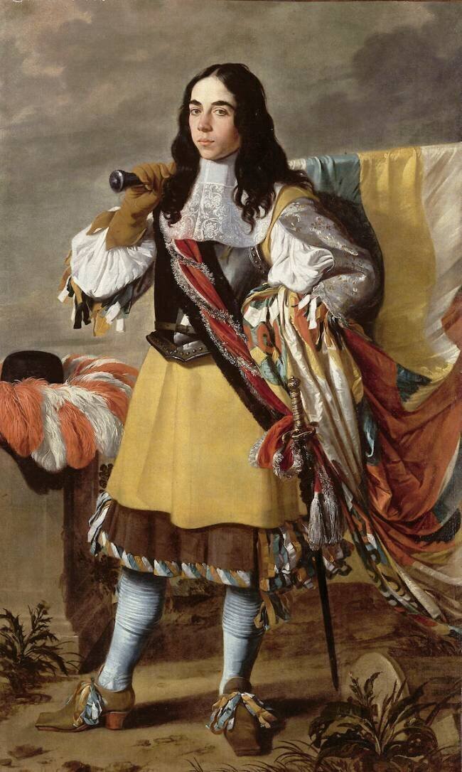 Un porte-étendard Victor Boucquet