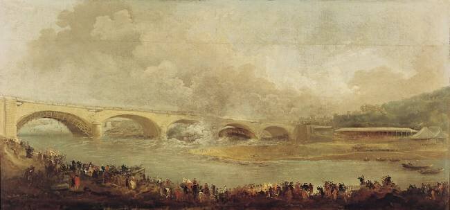 Unveiling of the Pont de Neuilly Hubert Robert
