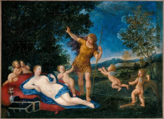 Vénus et Adonis Francesco Albani