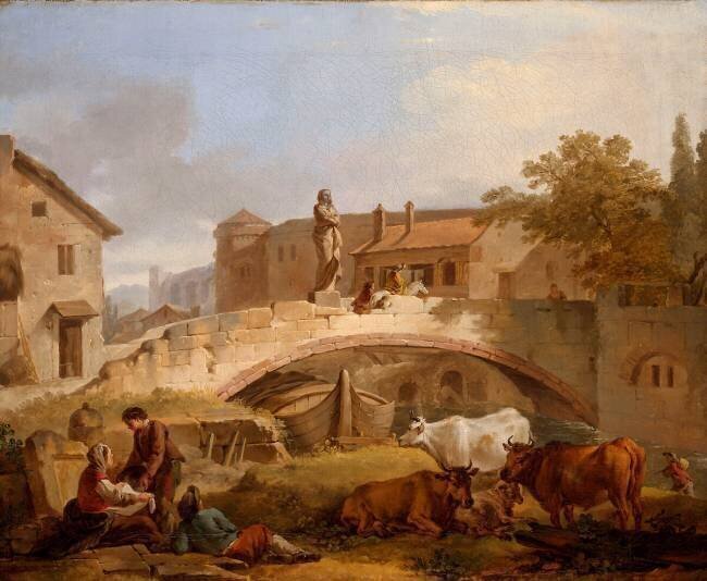 Village italien Jean-Baptiste-Marie Pierre