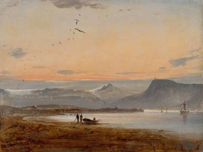 Vue de Troms-Öe Peder Balke