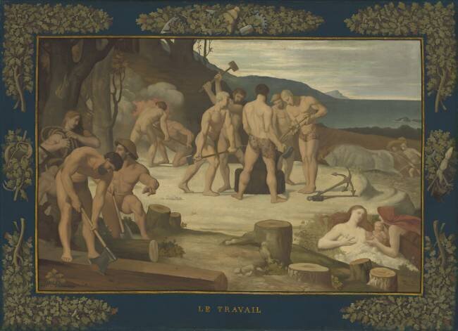 Work Pierre Puvis de Chavannes