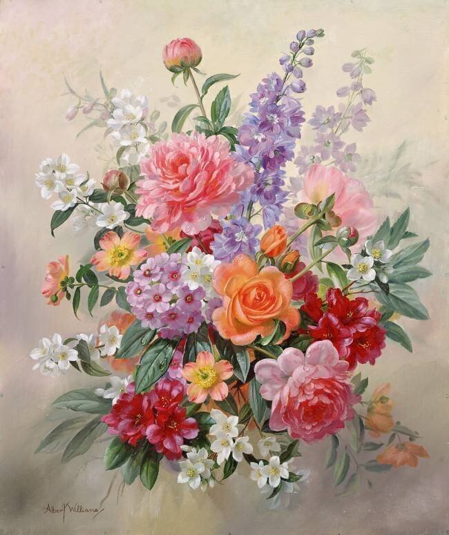 A High Summer Bouquet Albert Williams