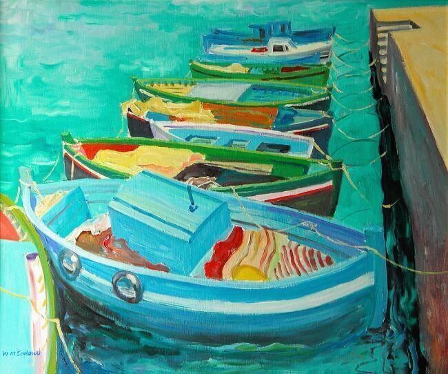 Blue Boats William Ireland