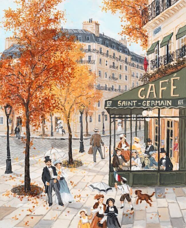 Café Saint-Germain Fabienne Delacroix