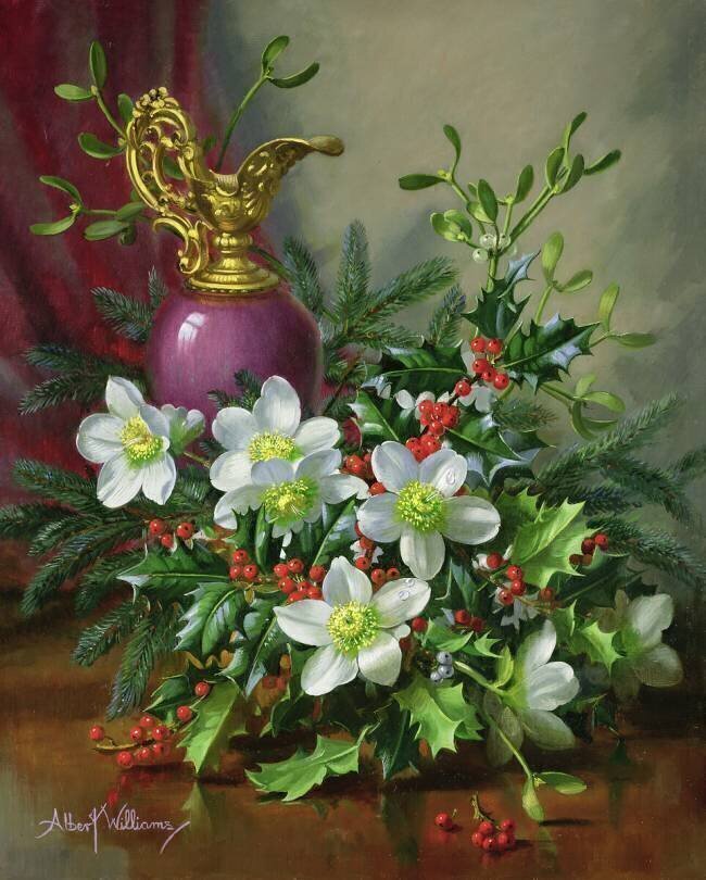 Christmas roses Albert Williams