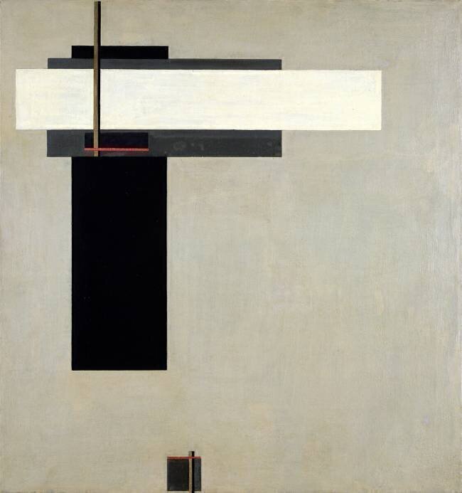 Composition Proun GBA 4 Eliezer Lissitzky