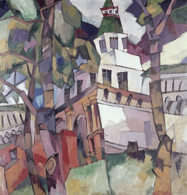 Gates of Tour, study for the New Jerusalem Aristarkh Lentulov