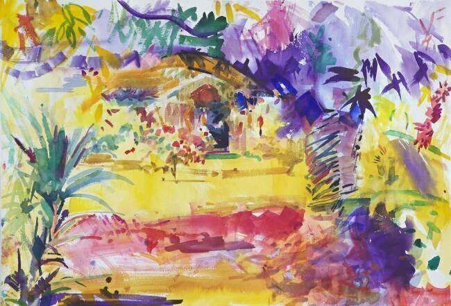 Gauguin's Garden Peter Graham