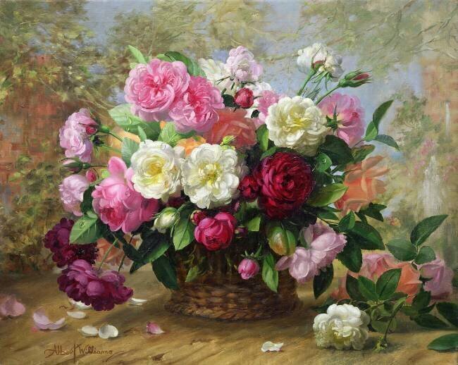 Heaven's Beauty in a Summer Rose Albert Williams