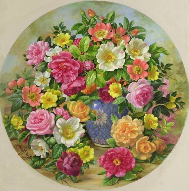 Homage to the Wild Rose Albert Williams