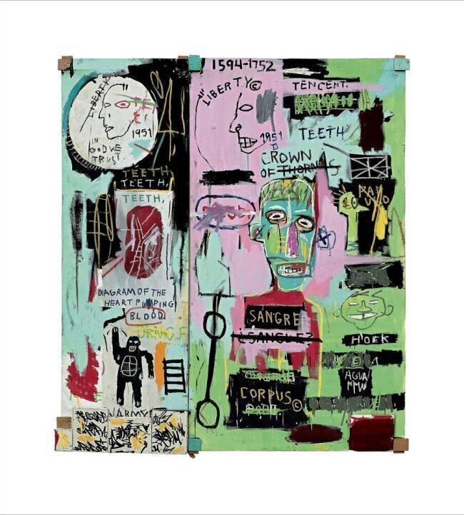 In Italian, 1983 Jean-Michel Basquiat