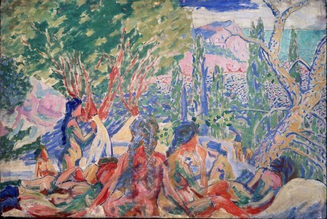 In the Crimea Aristarkh Lentulov