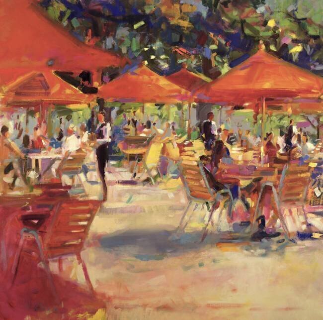 Le Cafe du Jardin Peter Graham