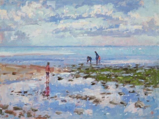 Low Tide Charmouth Christopher Glanville