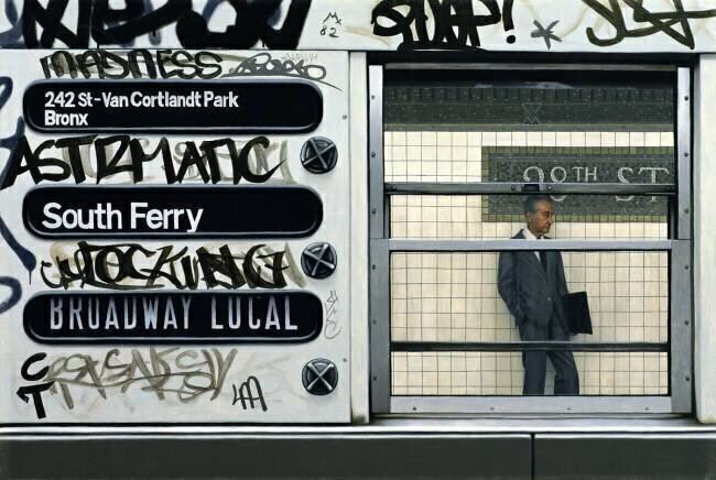 My Father in the Subway I Max Ferguson
