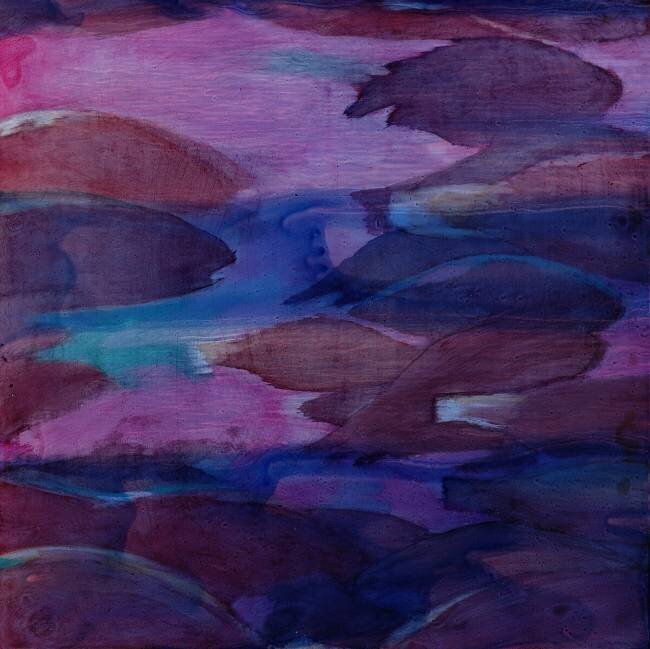 Purple Parrots VI Charlotte Johnstone