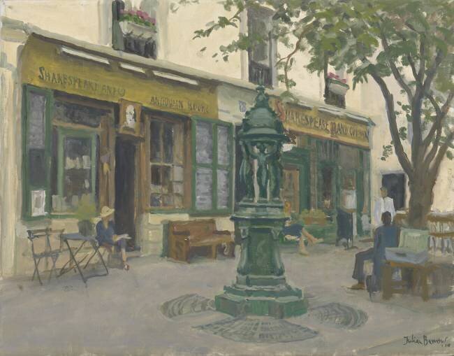 Shakespeare and Co Julian Barrow