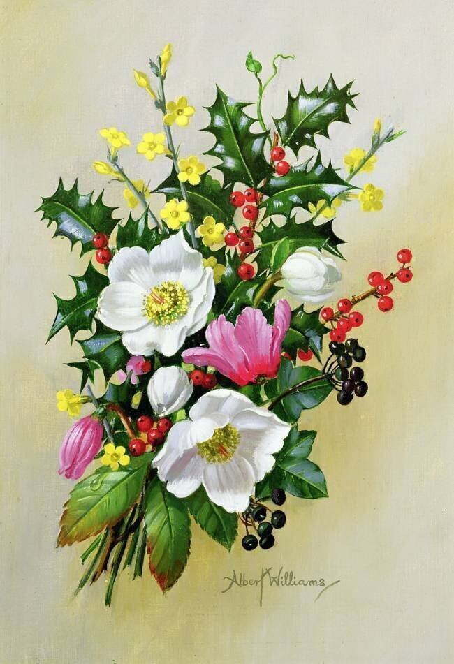 Spray of Dogrose Albert Williams