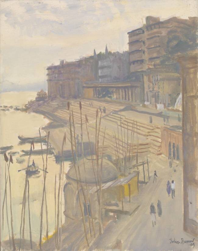 The Ganges at Varanesi Julian Barrow
