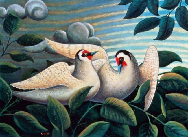 The Love Birds Jerzy Marek