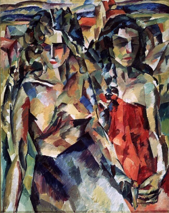Two Ladies Aristarkh Lentulov