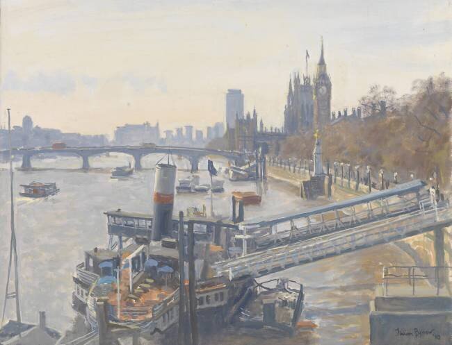 Westminster from Hungerford Bridge Julian Barrow