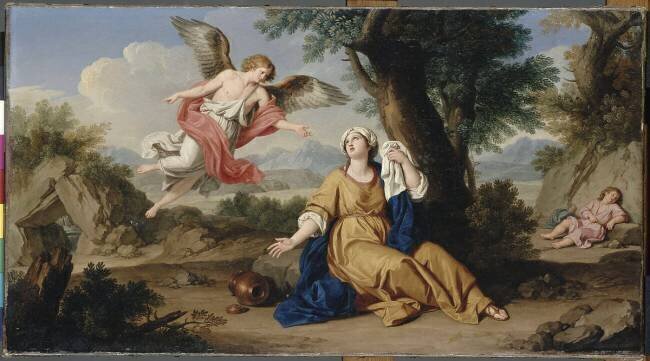 Agar et l'Ange Giuseppe Bottani