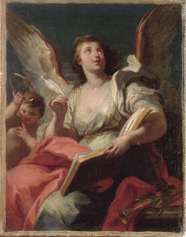 Allégorie de la Renommée Sebastiano Conca
