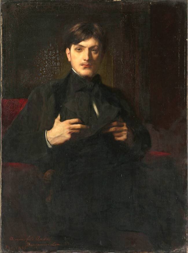 André Benjamin -Constant, fils du peintre Benjamin-Constant
