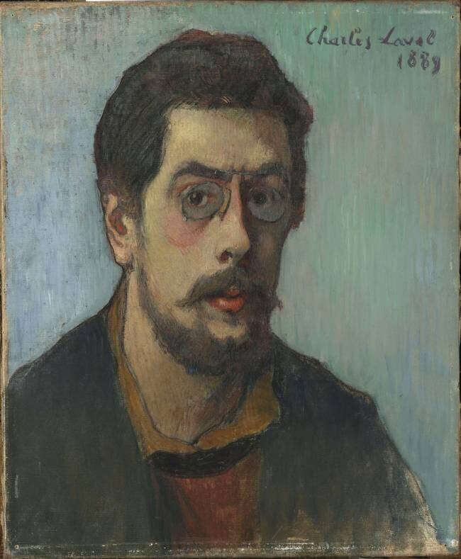 Autoportrait Charles Laval