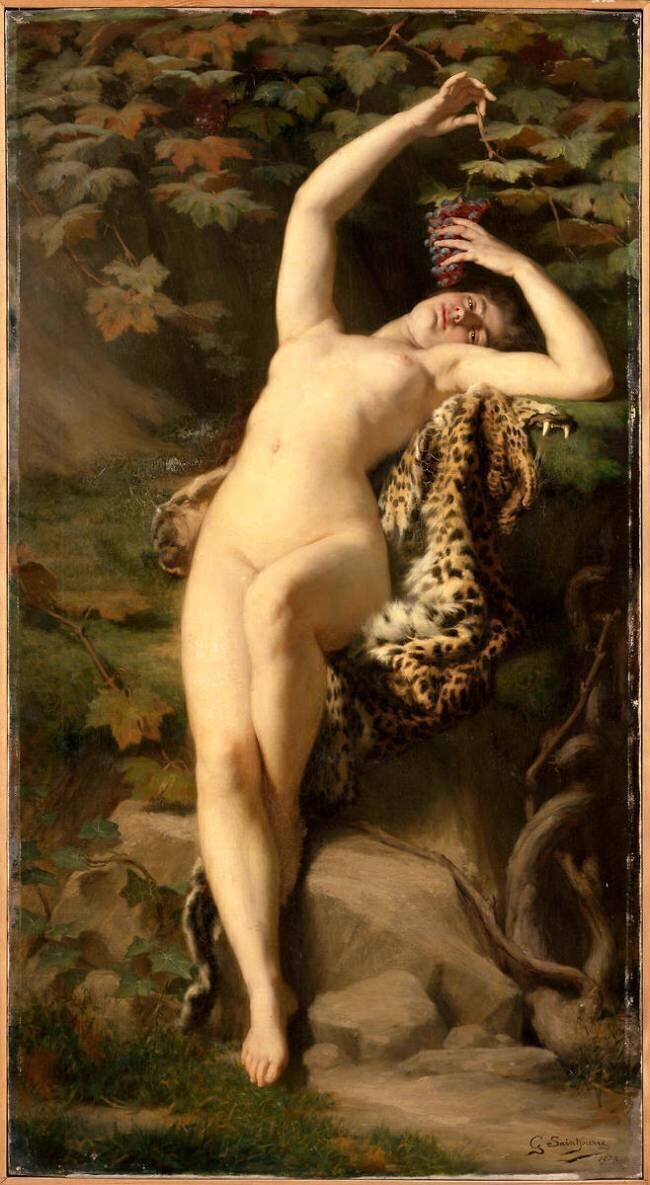 Bacchante Gaston Casimir Saint-Pierre